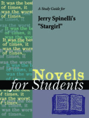 cover image of A Study Guide for Jerry Spinelli's "Stargirl"